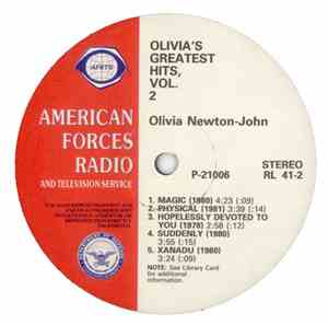 Olivia Newton-John / Sheena Easton - Olivia's Greatest Hits, Vol. 2 / Madne ...