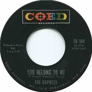 The Duprees - You Belong To Me