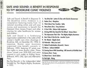 Various - Safe And Sound: A Benefit In Response To The Brookline Clinic Vio ...
