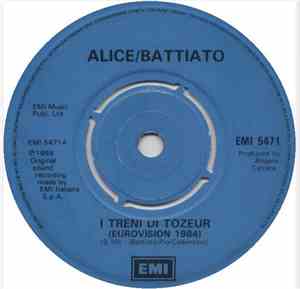 Alice  / Battiato - I Treni Di Tozeur