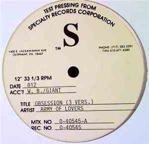 Army Of Lovers - Obsession