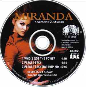 Miranda  - Who's Got The Power / Please Stay