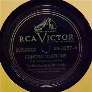 Tex Beneke And His Orchestra - Congratulations / Bye Bye Blues
