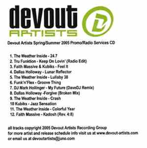 Various - Devout Artists Spring/Summer 2005 Promo/Radio Services CD
