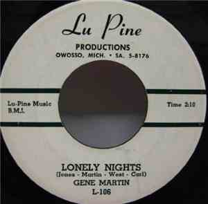 Gene Martin  - Lonely Nights