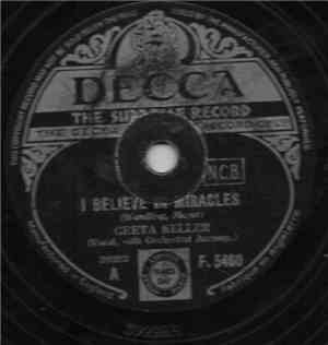 Greta Keller - I Believe In Miracles / Blue Moon