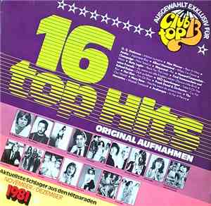 Various - 16 Top Hits - Aktuellste Schlager Aus Den Hitparaden November / D ...
