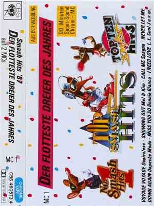 Various - Smash Hits '87 Der Flotteste Dreier Des Jahres
