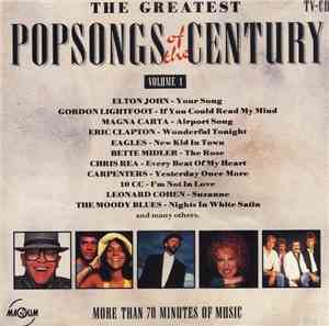 Various - The Greatest Popsongs Of The Century Volume 1
