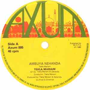 Tekla Mariam - Ambuya Nehanda