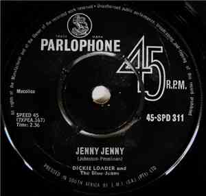 Dickie Loader & The Blue Jeans - Jenny Jenny / Clap Your Hands