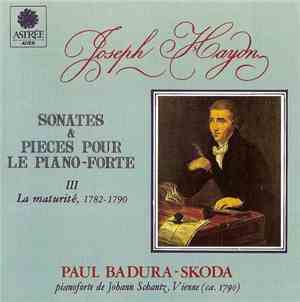 Joseph Haydn - Paul Badura-Skoda - Sonates & Pièces Pour Le Piano-Forte. II ...