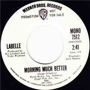 LaBelle - Morning Much Better