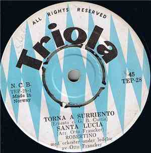 Robertino - Torna A Surriento