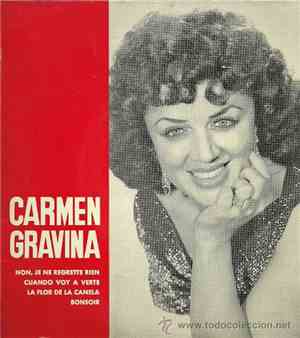 Carmen Gravina - Non, Je Ne Regrette Rien