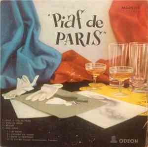Edith Piaf - Piaf De Paris