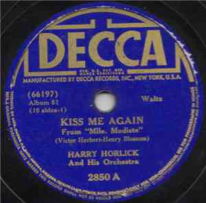 Harry Horlick And His Orchestra - Victor Herbert Waltzes Vol.4