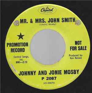 Johnny And Jonie Mosby - Mr. & Mrs. John Smith