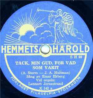 Lennart Jernestrand - Tack, Min Gud, För Vad Som Varit / Hela Vägen Går Han ...