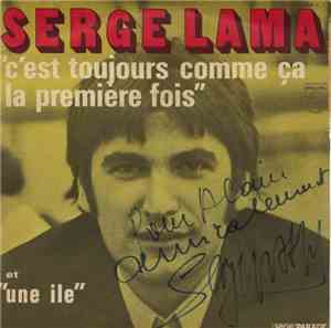 Serge Lama - Une Île / C'est Toujours Comme Ça La Première Fois