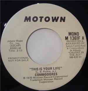 Commodores - This Is Your Life