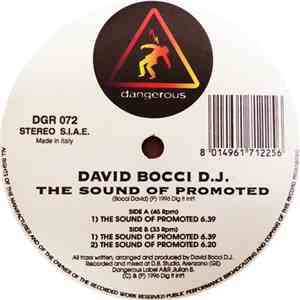 David Bocci DJ - The Sound Of Promoted