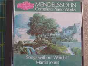 Mendelssohn, Martin Jones  - Complete Piano Works, Songs Without Words II