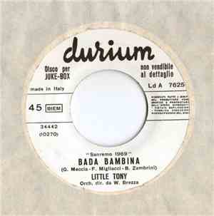 Little Tony - Bada Bambina