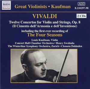 Vivaldi, Louis Kaufman, Various - Twelve Concertos For Violin And Strings,  ...