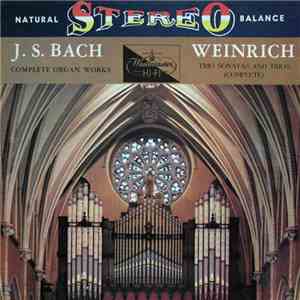 Weinrich, J.S.Bach - Trio Sonatas No. 1 E-Flat Major S.525 And No. 2 C Mino ...