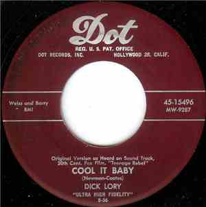 Dick Lory - Cool It Baby / Ball Room Baby