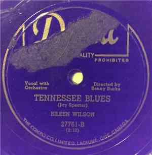 Eileen Wilson With The Mellowmen - Cold, Cold Heart / Tennessee Blues