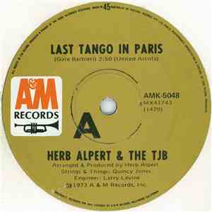 Herb Alpert & The TJB - Last Tango In Paris / The Nicest Things Happen
