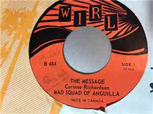 Mad Squad Of Anguilla, Corinne Richardson, Bankie 'Banx' Banks - The Message / Insanity