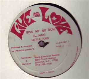 Little John / Admiral Bailey - Give Me No Bun / Top Celebrity