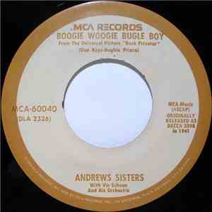 Andrews Sisters - Boogie Woogie Bugle Boy
