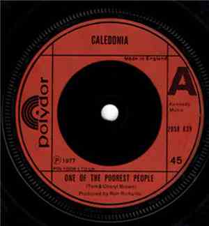 Caledonia  - One Of The Poorest People