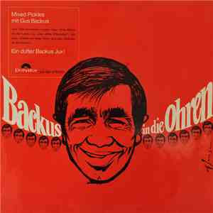 Gus Backus - Backus In Die Ohren - Mixed Pickles mit Gus Backus