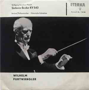 Wolfgang Amadeus Mozart, Berliner Philharmoniker, Wilhelm Furtwängler - Sin ...