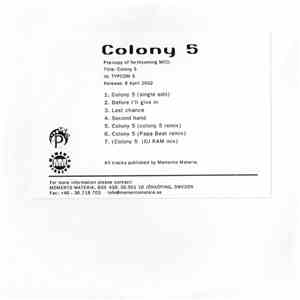 Colony 5 - Colony 5