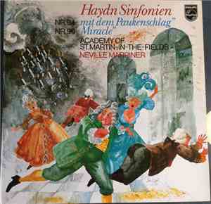 Haydn — Academy Of St.Martin-In-The-Fields - Neville Marriner - Symphonies  ...