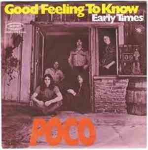 Poco  - Good Feeling To Know