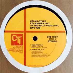 CTI All-Stars - CTI Summer Jazz At The Hollywood Bowl Live Two