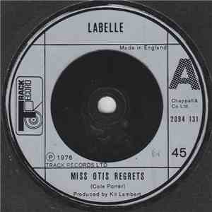 LaBelle - Miss Otis Regrets