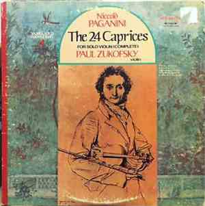 Niccolò Paganini - Paul Zukofsky - The 24 Caprices For Solo Violin (Complet ...