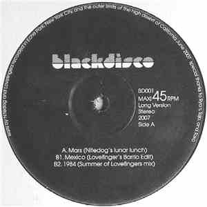 Various - Blackdisco Vol. 1
