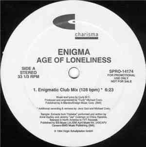 Enigma - Age Of Loneliness
