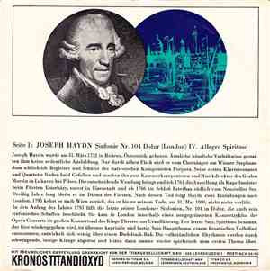 Joseph Haydn / Georg Friedrich Händel - Sinfonie Nr. 104 D-dur (London) IV. ...