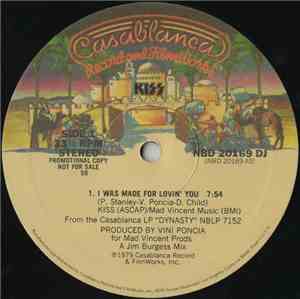 Kiss - I Was Made For Lovin' You