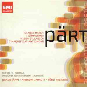 Pärt - Symphony No.1 • Choral Works